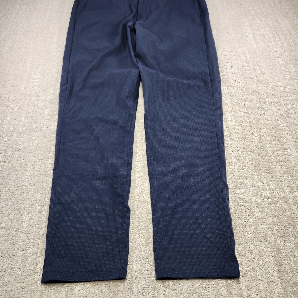 Lululemon Pants Men 34x31 Commission Ventlight Blue‎ Performance Chino Vented